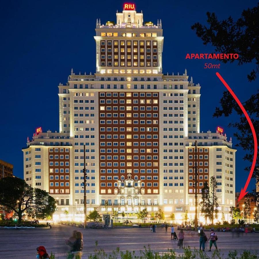 Centrico Plaza Espana - Gran Via II Madrid Dış mekan fotoğraf